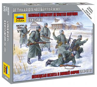6198 Немецкая пехота в зимней форме 1941-1945