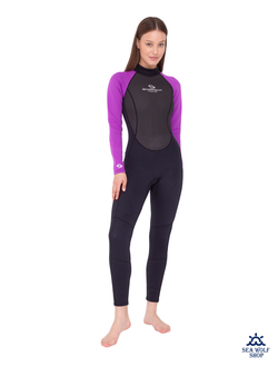 Гидрокостюм неопрен 3мм Scorpena Hawaii жен.пурпур р.L