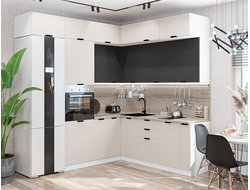 Кухня рифленый фасад №2