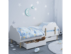 Кровать детская Облачко с ящиками