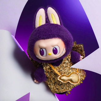 Pop Mart LABUBU × PRONOUNCE - WINGS OF FORTUNE Vinyl Plush Hanging Card