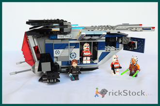 Lego Star Wars 75046 Coruscant Police Gunship 2014