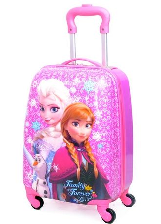 Детский чемодан Холодное Сердце (Frozen) розовый