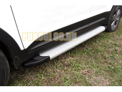 Пороги на Lifan X60 (2016-...) Optima Silver