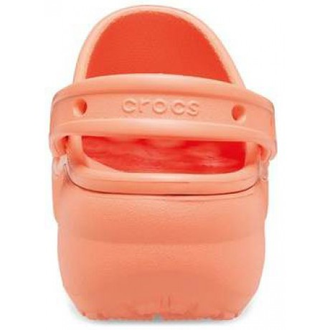 CROCS CLASSIC PLATFORM CLOG ОРАНЖЕВЫЕ