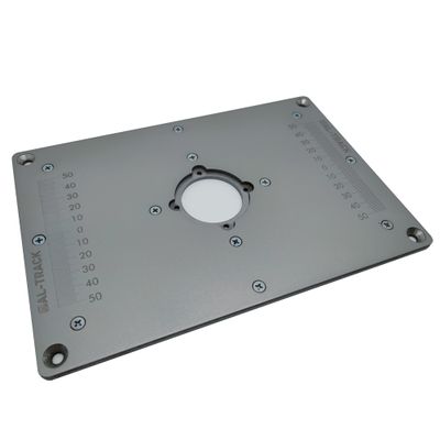 Пластина под Makita RT0700cx для установки фрезера в стол 170*250 мм. с гравировкой линеек