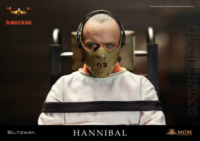 Ганнибал Лектер - Коллекционная фигурка 1/6 Hannibal Lecter Straitjacket ver. Sixth Scale Collectible Figure (BW-UMS10302) - BLITZWAY