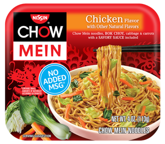 Лапша Nissin Chow Mein Chicken с Курицей 113 гр (8 шт)