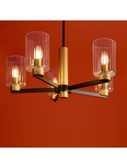 Freya, Потолочный светильник Ombre, FR2051CL-05BBS