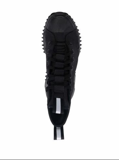 Кеды Converse Run Star Motion (Конверс Ран Стар Моушен) Hi Top Total Black черные высокие