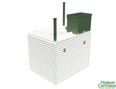 Погреб пластиковый ПП 4 Long с грузоподъемным механизмом