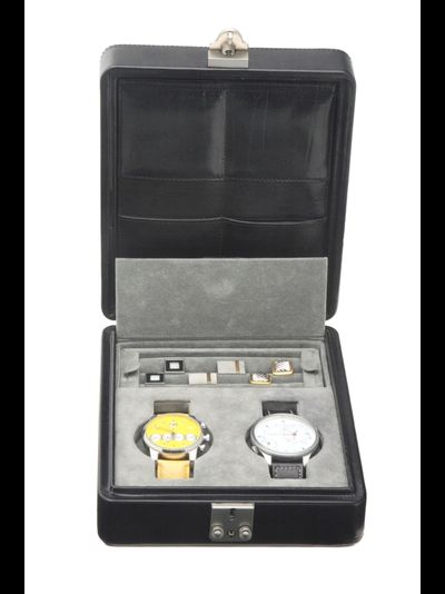 ШКАТУЛКА ДЛЯ ЧАСОВ, АВТОРУЧЕК И ЗАПОНОК DIPLOMAT SK-402(В)