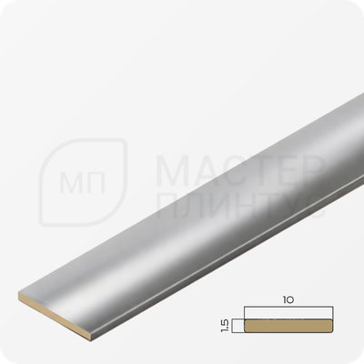 Полоса латунная 10 мм. NEEXY PVL87-01 CHR Хромированная