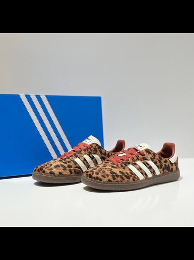 Adidas Samba OG Preloved Red Leopard