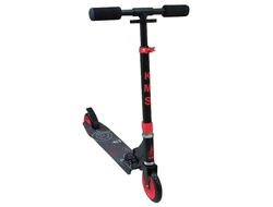 Самокат KMS SK-008 (145мм, черно-красный)