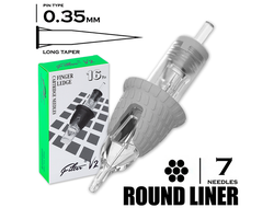 7 RLLT/0.35 - Round Liner Long Taper "EZ FILTER V2"