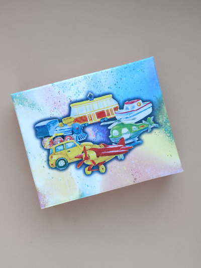 Комплект ёлочных игрушек "Машинки-малышки"