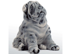 Фигурка собака Шарпей малый. ОПТ