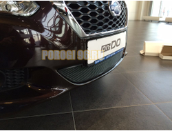 Защита радиатора Datsun on-DO 2014- black