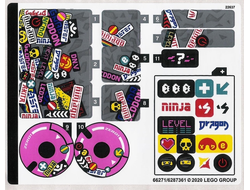 Sticker Sheet for Set 71710 - 66271/6287361, n/a (71710stk01)