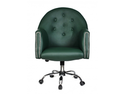 Кресло Шарм экокожа зеленая