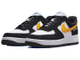 Кроссовки Nike Air Force 1 Low Athletic Club  Black University Gold  черно-золотые