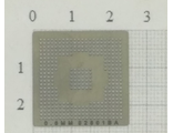 Трафарет BGA для реболлинга чипов ноутбука Intel 82801BA 0,6 мм