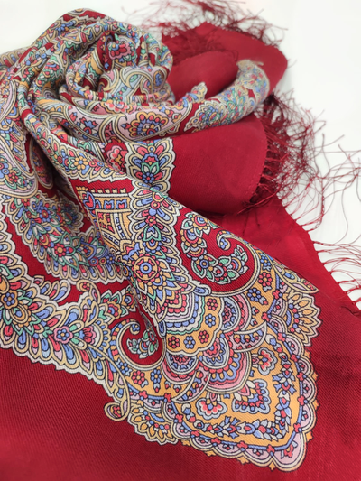 Павловопосадский платок Июль 1996-6