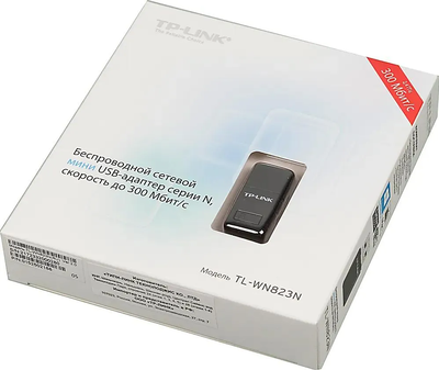 TP-LINK WI-FI адаптер WN823N Черный