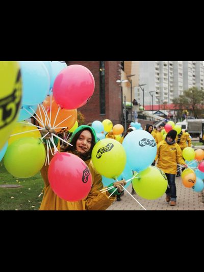 Шарики на палочке