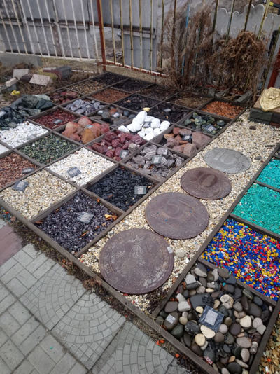 Тротуарная плитка брусчатка "клён"