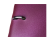 Тетрадь на кольцах А5 (175х220 мм), 120 л., пластиковая обложка, клетка, с фиксирующей резинкой, HATBER "METALLIC", бордовый, 334454, 120ТК5Вр1_03406