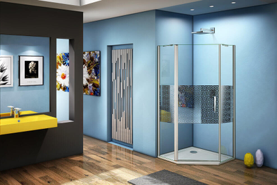 Душевое ограждение BAS FANTASY PNT-90-F-CH 90х90 см