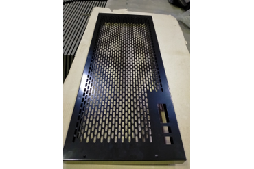 Панель защитная, перфорация, с отверстиями для кнопок переключения оборудования