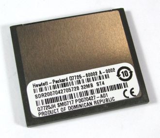 Запасная часть для принтеров HP Color LaserJet CP4005/4700, Firmware DIMM,flash,32M (Q7725A)