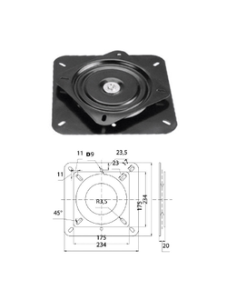 Переходник-основание для C12500