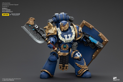 Сюзерен-инвиктарий Ультрамаринов (Warhammer Horus Heresy) - КОЛЛЕКЦИОННАЯ ФИГУРКА 1/18 Ultramarines Invictarus Suzerain Squad 3 (JT00263) - JOYTOY