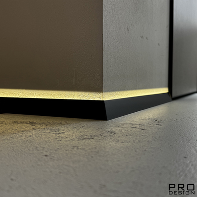 Плинтус Pro Design Corner 570 Белый муар