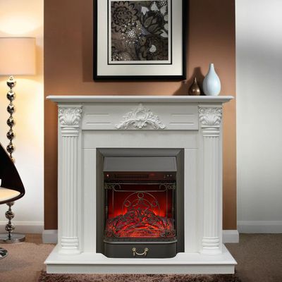 Электрокамин Stefania WT с очагом Majestic