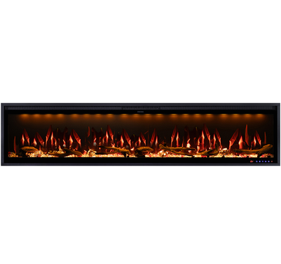 Линейный электрический очаг Mercury 74 LED RF