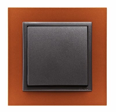 Клавиша для одноклавишного выключателя, серая, Logus 90 - Efapel 90601 TIS