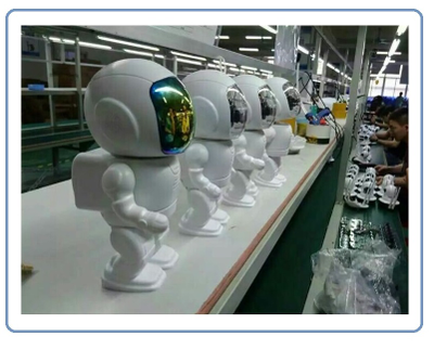 Видеоняня /WiFi-LAN охранная видеокамера моторизированная с DVR (robot), HD (163eye/Yoosee)