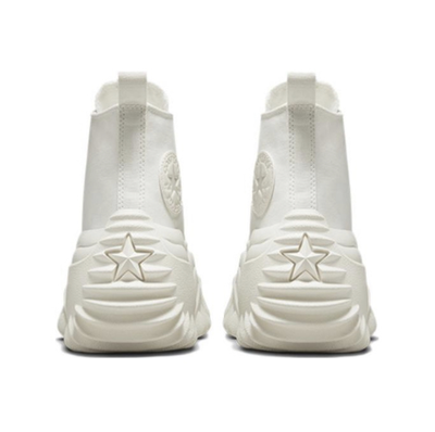 Купить Кеды Конверс Ран Стар белые высокие на платформе A03242C фото