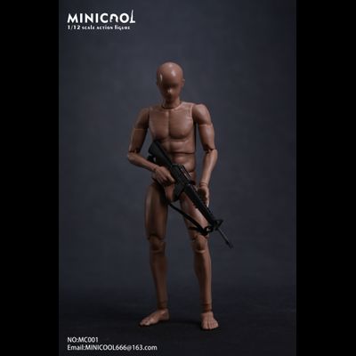 Мужское тело с фиксированной шеей - Коллекционная фигурка 1/12 scale 6-inch action figure male body (MC006) - MINI COOL