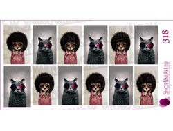 Слайдер-дизайн 318 - Коты Оззи Осборн и Ленни Кравиц