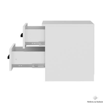 Фьюжн ТБ-12 Тумба прикроватная Белый