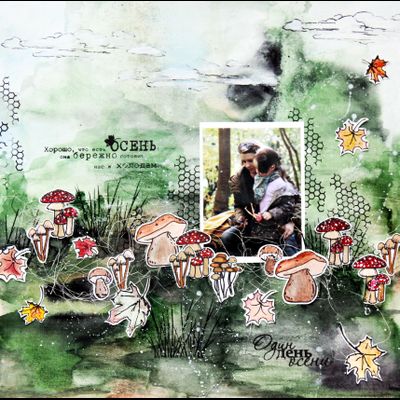 ФП штамп "Грибки"