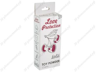 Пудра для игрушек ароматизированная Love Protection Вишня 15гр коробка