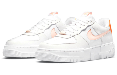 Nike air force 1 white orange 2025