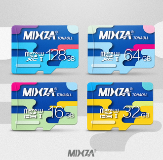 MIXZA Флэш-карты памяти класс10 для камер MP3 смартфонов